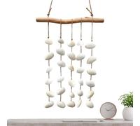 Beach Wall Decor | Boho Natural Decorative Ornament | Quick Beautify Sea Shell Wall Decor | for Livings Room Home Wedding Door Indoor Nursery Summer Shelf Front Porch