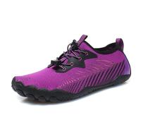 Beach Water Shoes Women Adjustable Unisex Fitness Shoes Lightweight Water Aerobics Swim Shoes Casual Slip on Sea Barefoot Shoes for Running Driving 80/20 Sales and Marketing Purple