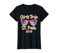 Beach Weekend Getaway Girls Trip 2026 St Petersburg Florida T-Shirt