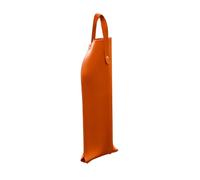 Beach Wine Tote Bag, Wine Tote Bag | Wine Carrier Bag, Leather Wine Bottle Holder with Handles for Dinner on Valentine's Day, Orange 1, Consulte la descripción, See description