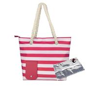 Beach Wine Tote Bag with Drink Dispenser, Portable Wine Cooler Bags for Wine Bottles with Hidden Insulated Compartment, Wine Dispensing Tote Bag, Insulated Wine Carrier for Picnic, Camping, Travel