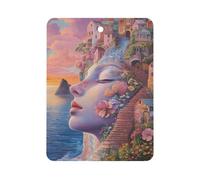 Beach Womans Face House Car Air Fresheners Scent Cards Square