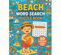 Beach Word Search: 50 Word Searches about Beaches, Oceans, Seashells, and Coastal Life | Fun Puzzles for Relaxation and Summer Lovers | 8.5 x 11 inches, 101 pages