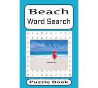 Beach Word Search Puzzle Book: Summer Fun for Beach Themed Words | 50+ Puzzles | 6x9 Inches | Solutions Included | Great Gift Idea