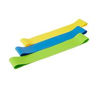 Beachbody Resistance Bands for Booty and Thigh Workouts, Unisex Strength Workout Exercise Loops for Women & Men, Light, Medium & Heavy Resistance Levels, 12 Inch, 3 Pack