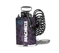 BeachBox Portable Shower Tank Only | Insulated Shower Tank for Hot & Cold Water | Multi-Spray Shower Gun | Easy Fill & Carry | Capacity: 1.3 Gal (Elevation)