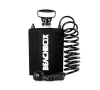 BeachBox Portable Shower Tank Only | Insulated Shower Tank for Hot & Cold Water | Multi-Spray Shower Gun | Easy Fill & Carry | Capacity: 1.3 Gal