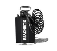 BeachBox Portable Shower Tank Only | Insulated Shower Tank for Hot & Cold Water | Multi-Spray Shower Gun | Easy Fill & Carry | Capacity: 1.3 Gal