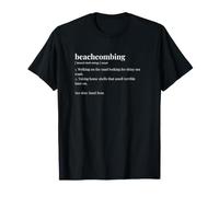 Beachcomber Dictionary Funny Beachcombing T-Shirt