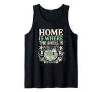 Beachcomber Home is Where The Shell is Seashell Collector Tank Top