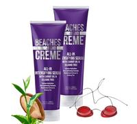 Beaches and Creme All-In Intensifying Serum - Pack of 2 (250ml Each) + Pair of Goggles, Deep Conditioning and Skin Softening Tanning Serum, Luxurious Hydration and Enhanced Tan