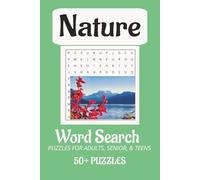 Beaches Word Search Puzzle Book:: Word Searches with Easy to Read Print about Nature, Waterfalls, Peace, and More | 6x9 inches, 110 pages | 50+ Puzzles...Gift for Vacations, Holidays and Free Times