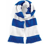 Beachfield Beechfield Stadium Scarf - Bright Royal/White Size: One Siz