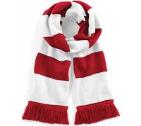 Beachfield Beechfield Stadium Scarf - Classic Red/White Size: One Size