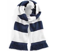 Beachfield Beechfield Stadium Scarf - French Navy/White Size: One Size