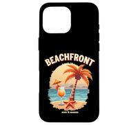 Beachfront Waves and Wonders Escape Case for iPhone 16 Pro Max