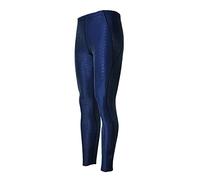 BEACHKINI Men's and Women's Swimming Trunks,Unisex Waterproof Quick Dry Diving Surfing Athletic Legging Pants,Adjustable Long Leg Trousers,1612 Blue lanxian,XL