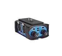 Beachtek DXA-2T Audio Adapter for Compact Camcorders with Microphone Line Input (2x Passive XLR)