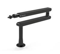 BEACN Mic Stand - Studio-Quality Low Profile Adjustable Microphone Arm with 360° Rotation, Cable Management, Easy Clamp, Universal Fit For Streaming, Podcasting, Gaming (Dark)