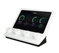 BEACN Mix - USB C Windows Audio Controller with a Beautiful 5” Color Display and 4 Smooth Push-Button encoders for Streaming, Gaming, Podcasting, and Work from Home Applications (Light)