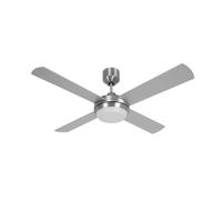 Beacon Ceiling Fan Altitude Eco Chrome brushed 122 cm / 48" with LED lighting