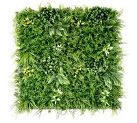 (Beacon Fern) Artificial Plant Flower Living Wall Panels 1m x 1m