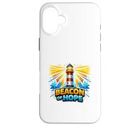 Beacon Guidance Inspiration Lighthouse Motivation Graphic Case for iPhone 16 Plus