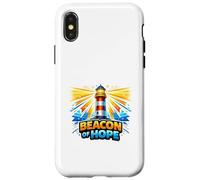 Beacon Guidance Inspiration Lighthouse Motivation Graphic Case for iPhone X/XS