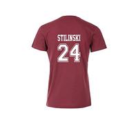 Beacon Hills Lacrosse T-Shirt - Teen Wolf Fan Stilinski Lahey McCall Unisex Top (Large, Stilinski 24)