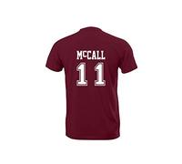 Beacon Hills School Derek Hale - Stilinski Lahey McCall Teen Lacrosse t-shirt Wolf T-shirt (12-13 Years, McCall 11)