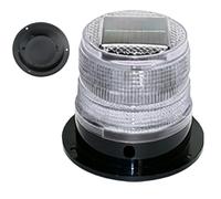 Beacon Light - ABS PC Wireless LED Warning Lamp | Solar Powered Magnetic Safety Signal with Eight Beads | Vehicle Mounted Night Visibility Light for Traffic Construction Engineering and Emergen