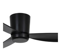 Beacon Lighting Beacon ceiling fan with light array, black, 137 cm, quiet