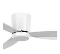 Flush mount Ceiling fan with Remote Array White 137 cm 54" DC Ceiling fan Quiet