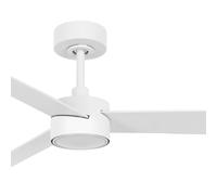 Beacon Lighting Beacon ceiling fan with light Climate IV, white, quiet