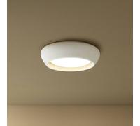Beacon Lighting Beacon Fjord ceiling light, light grey, plaster, Ø 28 cm, GX53