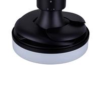 Beacon Lighting Beacon LED ceiling fan Fanaway Orbit black 91cm quiet
