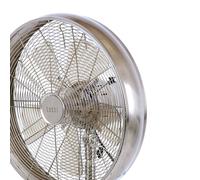 Beacon Lighting Beacon pedestal fan Breeze chrome-coloured, round base, quiet