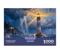 Beacon of Hope Wooden Jigsaw Puzzle Waterproof 1000 Piece Puzzles for Adults Impossible Home Decoration