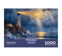 Beacon of Hope Wooden Jigsaw Puzzle Waterproof 1000 Piece Puzzles for Adults Impossible Home Decoration