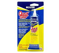 Beacon Quick Grip Adhesive 2oz - Super Strong, Fast-Bonding Glue for Indoor & Outdoor Projects - All-Purpose Repair Adhesive