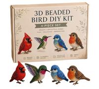 Bead Animal Making Kit, DIY 3D Animal Figure Beading Kits Animals Beading Kits For Adults, With Instructions Bead Animals Kit,For Enthusiasts Beginner Girls Kids Adults Birthday Desktop Bookshelf Home
