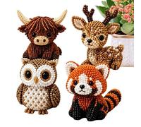 Bead Animal Making Kit, DIY 3D Animal Figure Beading Kits Animals Beading Kits For Adults, With Instructions Bead Animals Kit,For Enthusiasts Beginner Girls Kids Adults Birthday Desktop Bookshelf Home