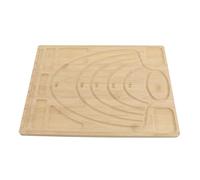 Bead Board Jewelry Making Beading Tray Necklace Design Mat Bambusoideae 28.5x38x1cm Natural Bamboo Design Board for Necklace Bracelet Earring Crafting Measuring Inches Multiple