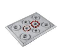 Bead Boards for Jewelry Making, Bead Design Board Grey Flocked Bead Board Bracelet Design Board Bracelet Making Tray Jewelry Making Tray Friendship Bracelet Board Bead Tray for Jewelry Making