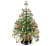 Bead Christmas Tree Making Kit Colorful Festive Craft Set Decoration | Christmas Tree Beading Craft Kit for Kids Adults Classroom School Studio Activity Holiday
