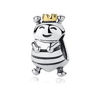 Bead Crown Queen Bee Fit Bracelets Necklaces Charm Diy Jewelry Presents 1Pcs