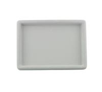 Bead Design Board, 30 x 26.5 cm Gray Flocked Bead Board for DIY Bracelet Necklace Beading Jewelry Making