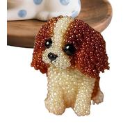 Bead Embroidery Kit,Animal Embroidery Kit in Three Dimensional Beads | Complete Ornamental Art Accessories For Adults & Adults