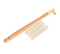 Bead Embroidery Kit, Tambour Hook Embroidery Beading French AntiEmbroidering Tool Set DIY Craft Sewing Accessories Bead Embroidery Crochet Hook Handle for Hand Made Crafts (#1)