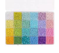 Bead Loom - Beading Kits, 11.6 Inch Beading Loom for Seed Beads, Bead Loom Kit for Adults, Rainbow Loom Bracelet Kit(24grid Beads-3)